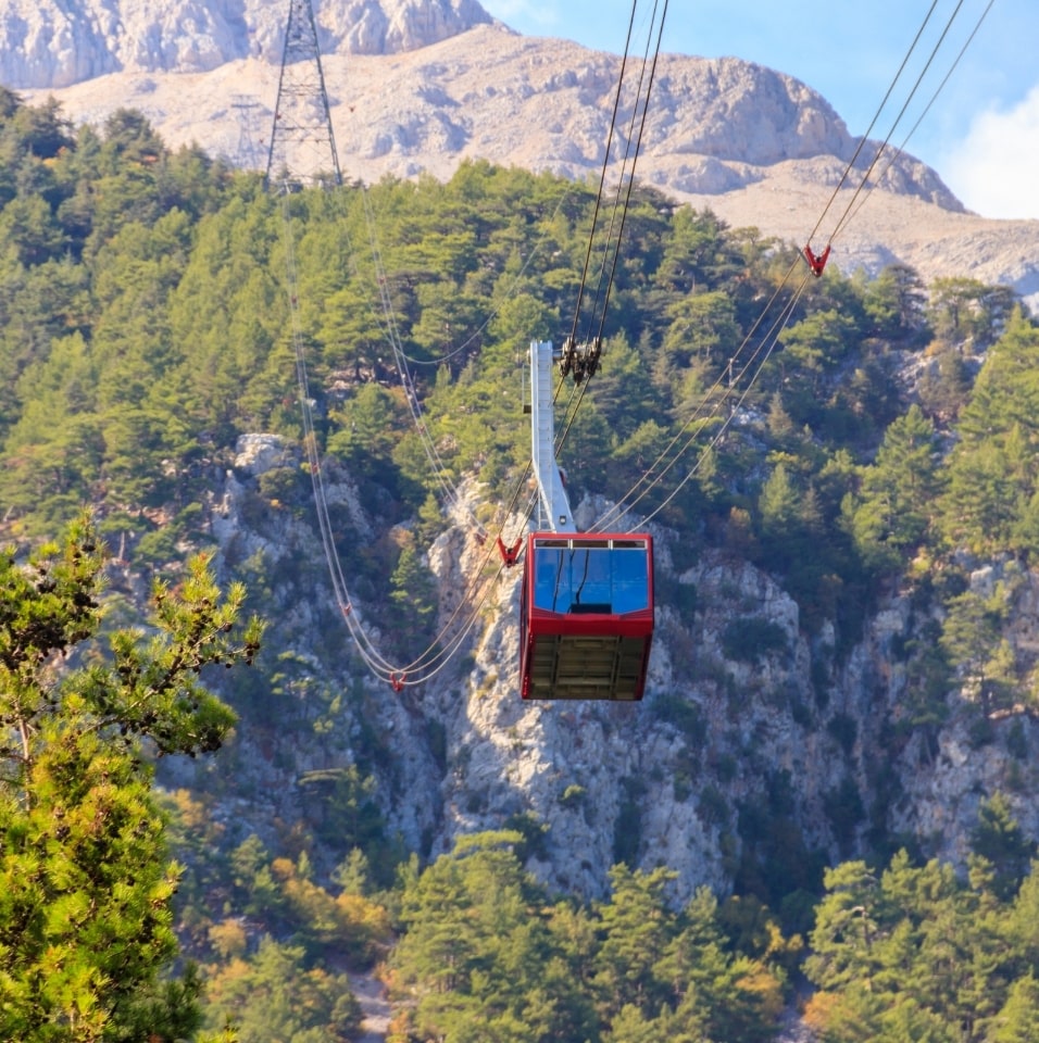 Olympos Kabelbaanrit